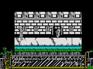Kung Fu screenshot 3 for ZX Spectrum